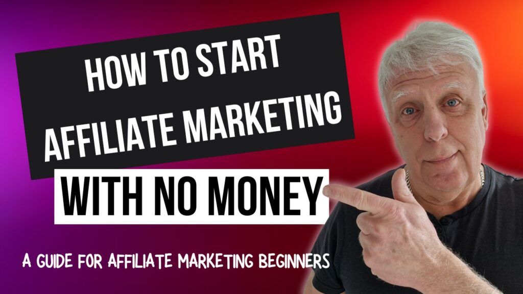 How To Start Affiliate Marketing With No Money -blog post thumbnail